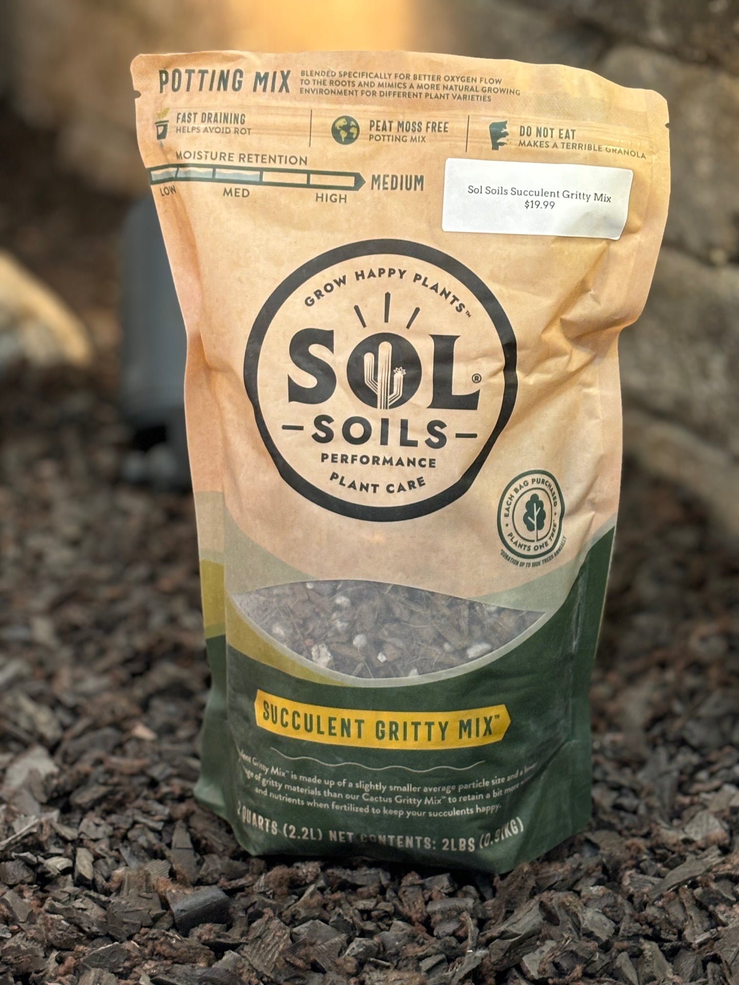 Sol Soils Succulent Gritty Mix 2QT