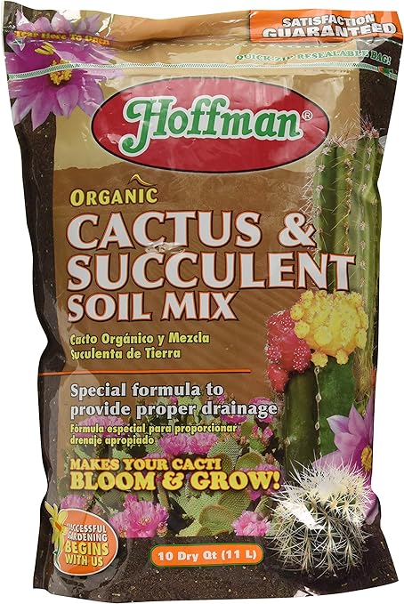 Hoffman Cactus & Succulent Soil Mix 10qt